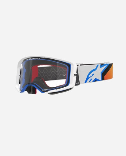Alpinestars Goggle Goggle Supertech Corp - Blue/org