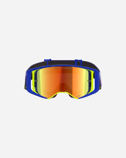 Masques Alpinestars Supertech Vision Vista - Bleu/Jaune/Violet Miroir Rouge