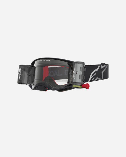 Alpinestars Supertech Firma Roll Off Goggles - Black/Silver/Clear