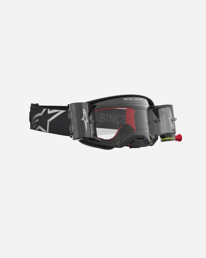 Alpinestars Supertech Firma Roll Off Goggles - Black/Silver/Clear