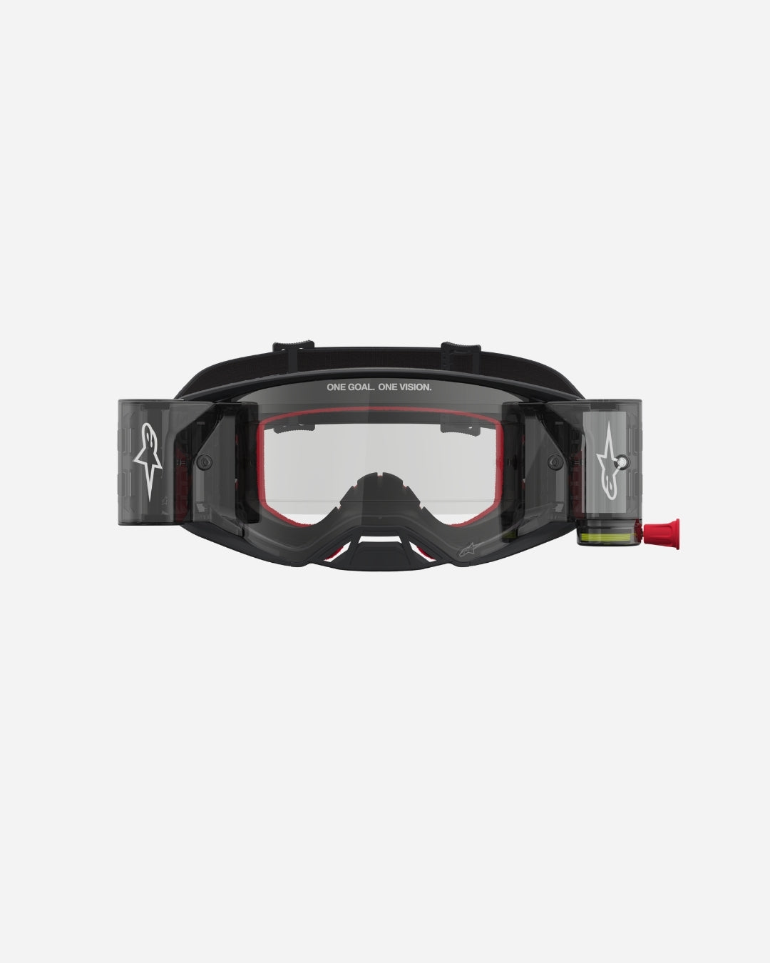 Alpinestars Supertech Firma Roll Off Goggles - Black/Silver/Clear