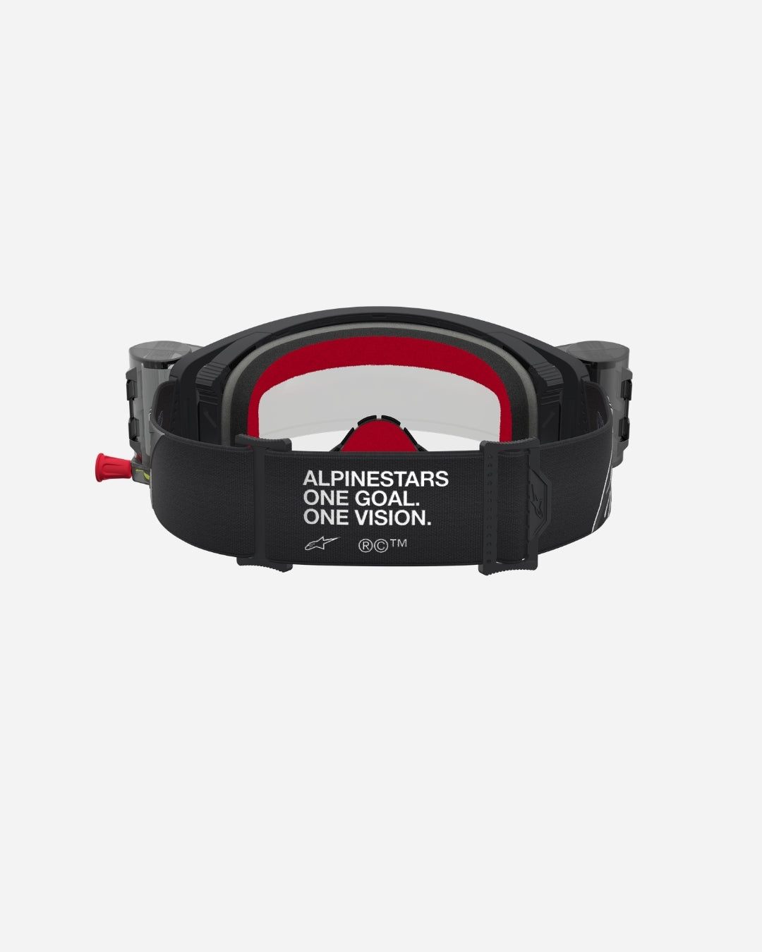 Alpinestars Supertech Firma Roll Off Goggles - Black/Silver/Clear