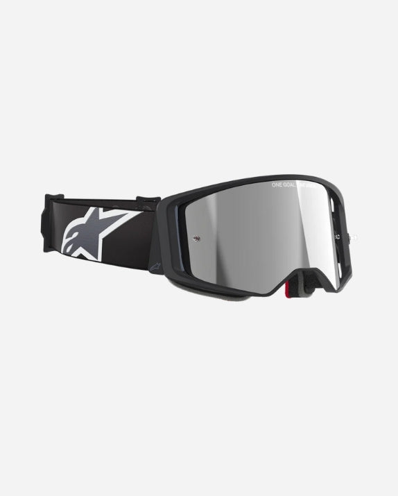 Masques Alpinestars Supertech Corp - Noir/Gris Miroir Argent