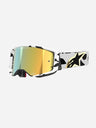 Masques Alpinestars Supertech Corp - Blanc/Or Miroir Or