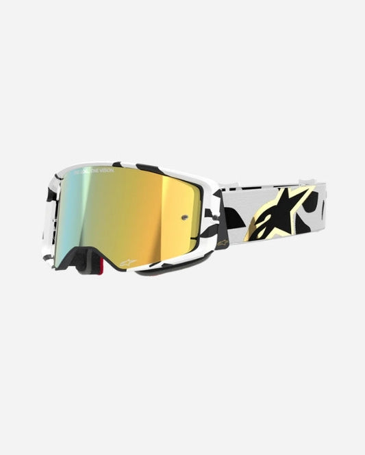 Alpinestars Goggle Goggle Supertech Corp - Wht/gold