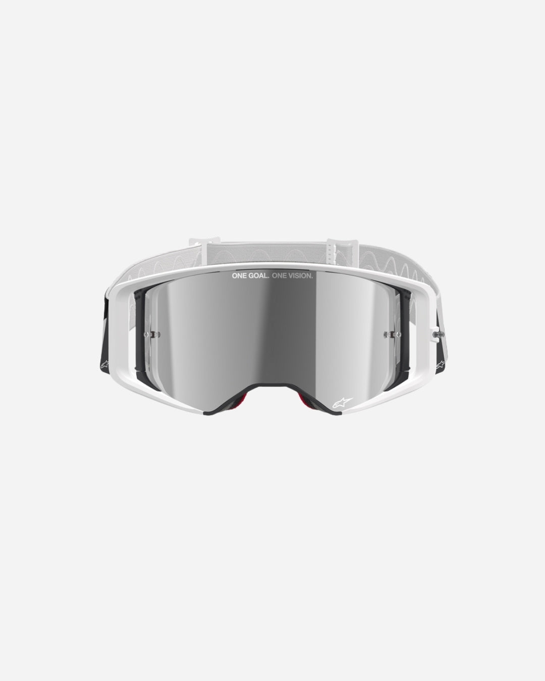 Masque Alpinestars Supertech Corp - Blanc