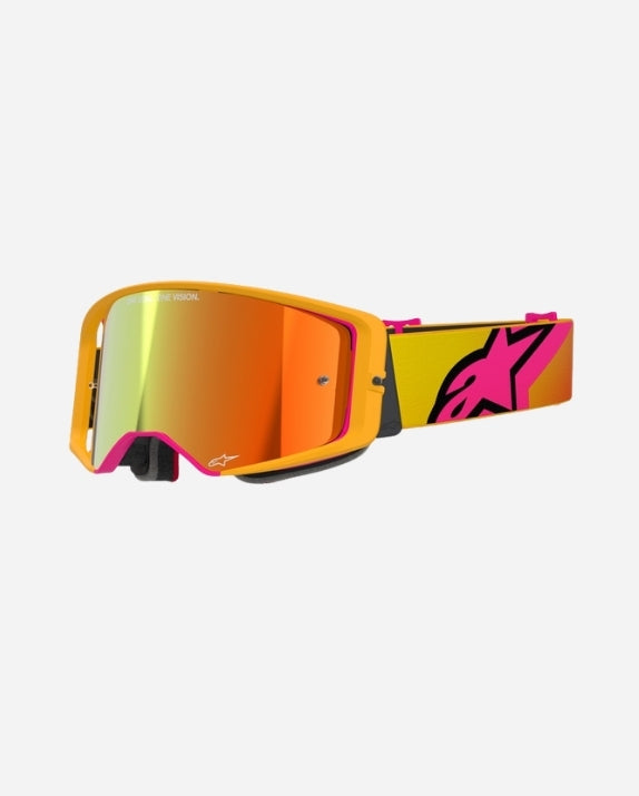 Alpinestars Goggle Goggle Supertech Corp - Ylw/pink