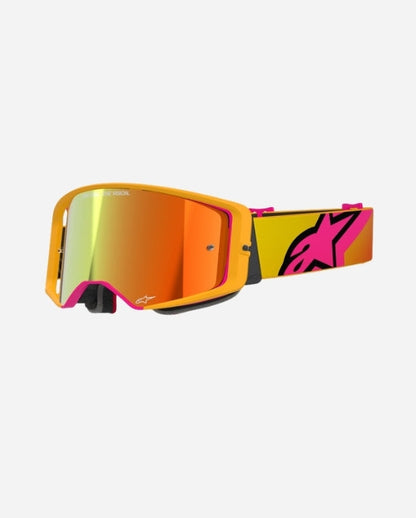 Alpinestars Goggle Goggle Supertech Corp - Ylw/pink