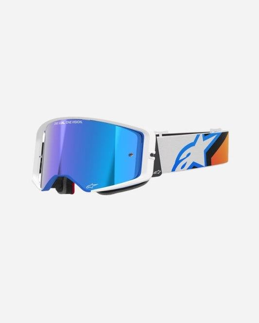 Alpinestars Goggle Goggle Supertech Corp - Blue/org