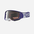 Masques Alpinestars Supertech Atrox - Bleu Foncé/Blanc/Miroir Argent
