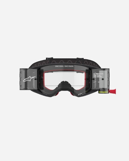 Masques Alpinestars Supertech Corp - Noir/Gris/Clair Roll-Off