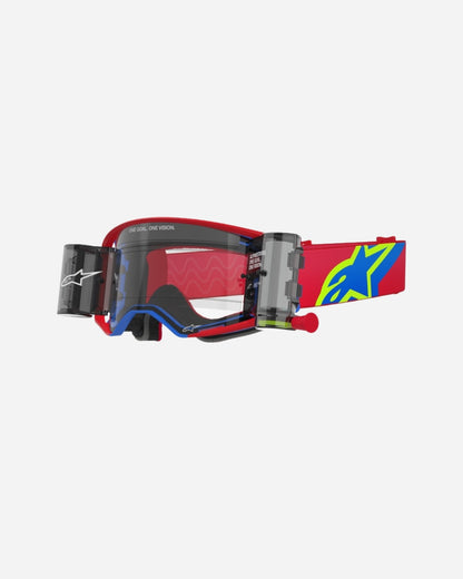 Alpinestars Supertech Corp Goggles - Red/Blue Roll-Off