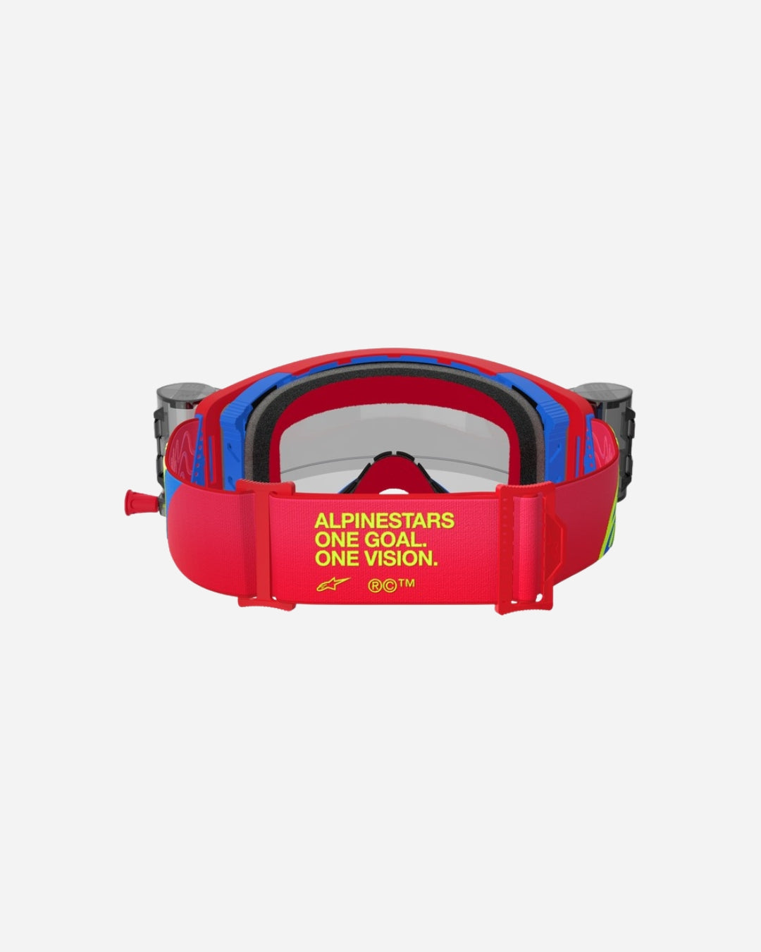 Alpinestars Supertech Corp Goggles - Red/Blue Roll-Off