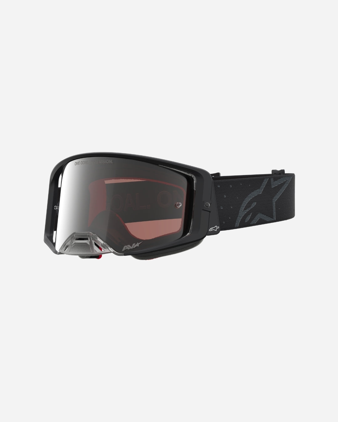 Alpinestars Supertech Cloak Goggles - Black/Mirror Silver