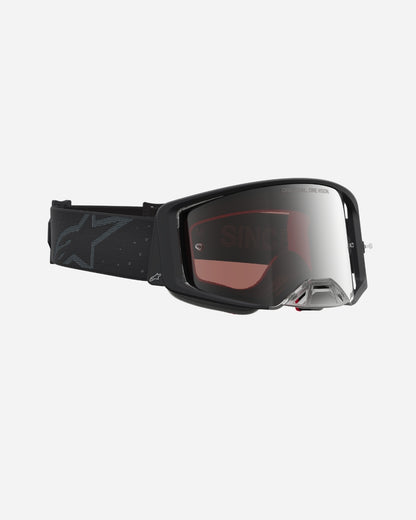 Alpinestars Supertech Cloak Goggles - Black/Mirror Silver