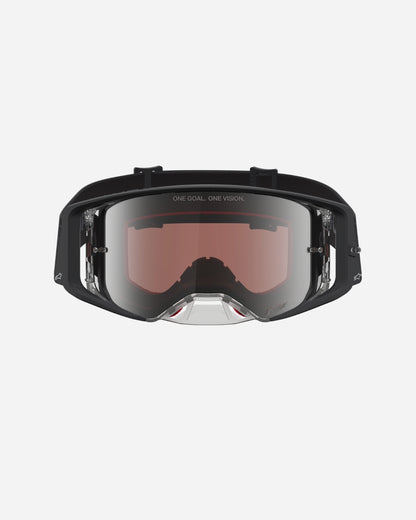 Alpinestars Supertech Cloak Goggles - Black/Mirror Silver