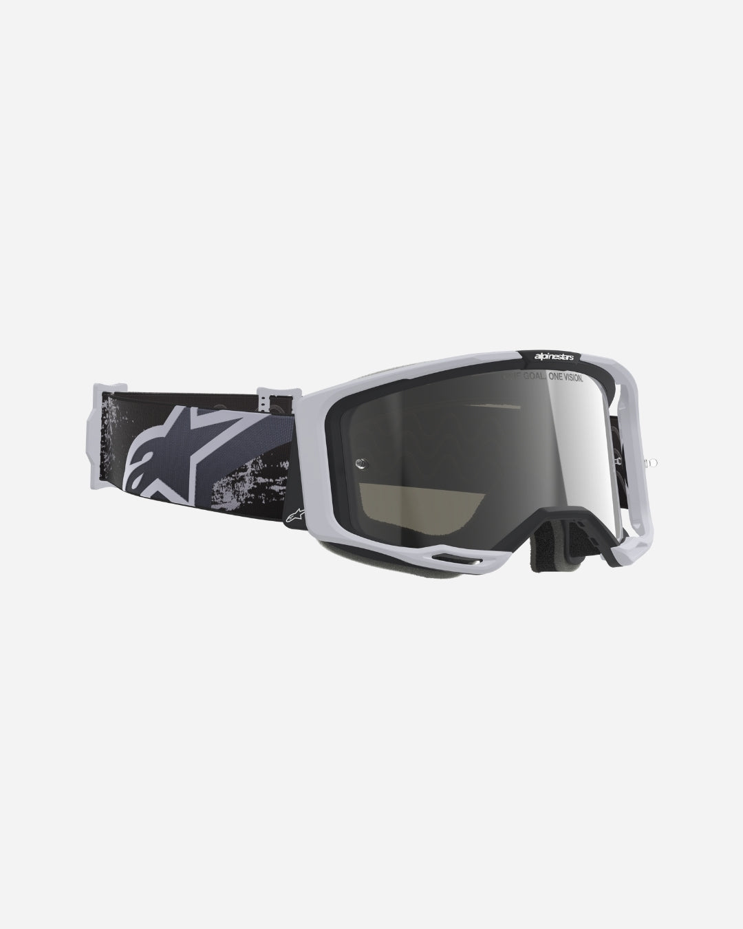 Masques Alpinestars Vision 8 Lahnd - Camouflage fer/Miroir Argent