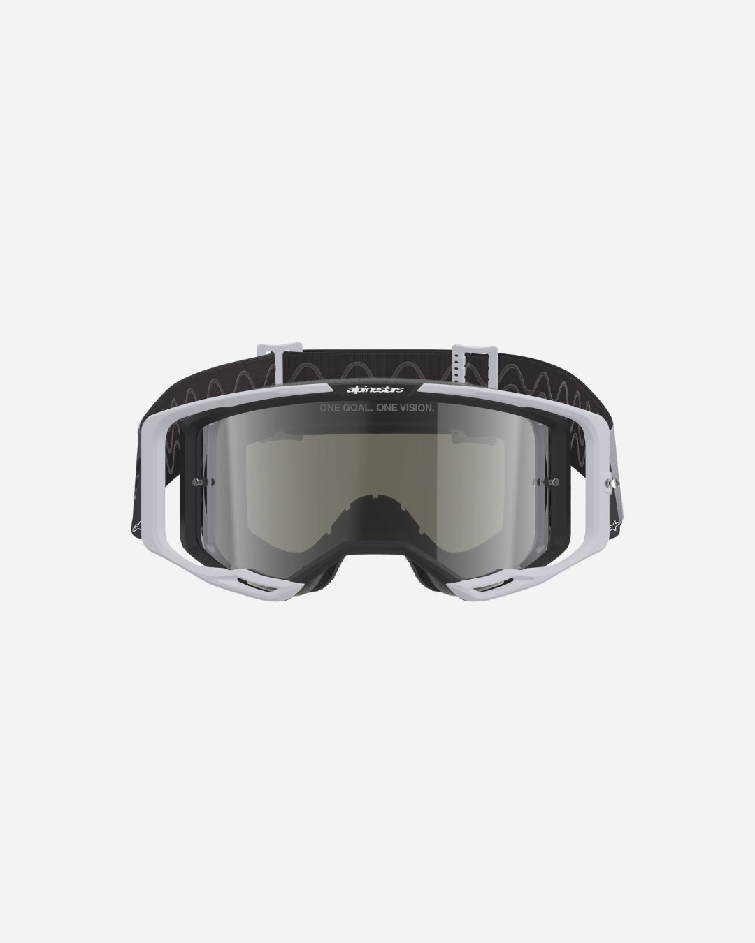 Masques Alpinestars Vision 8 Lahnd - Camouflage fer/Miroir Argent
