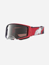 Alpinestars Supertech Hiten Goggles - Black/Red/Mirror Silver