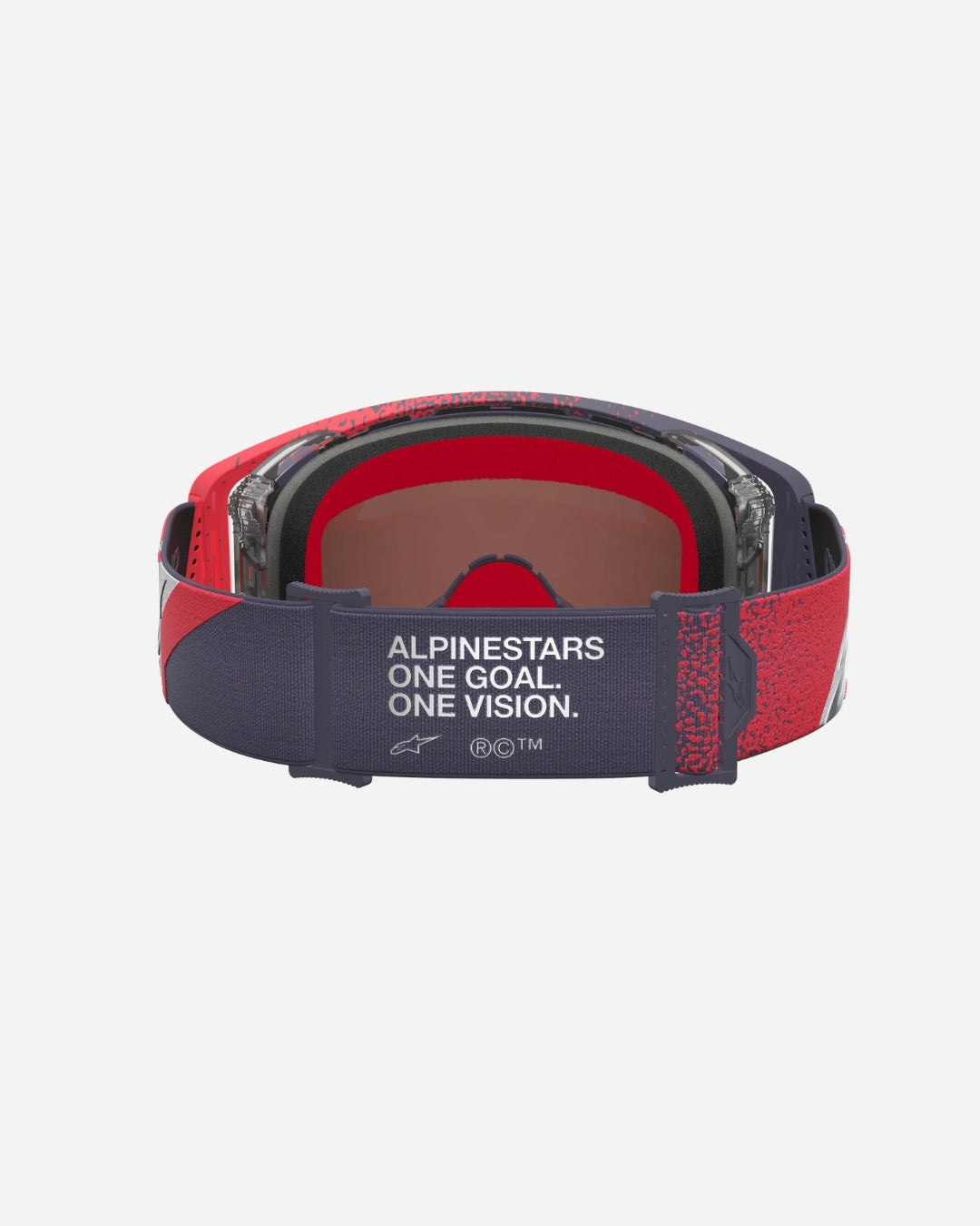 Alpinestars Supertech Hiten Goggles - Black/Red/Mirror Silver