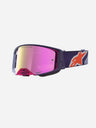Alpinestars Supertech Hiten Goggles - Purple/Red/Mirror Pink