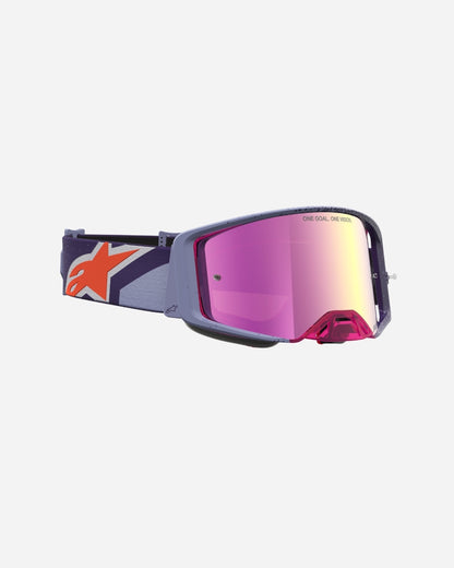 Alpinestars Supertech Hiten Goggles - Purple/Red/Mirror Pink
