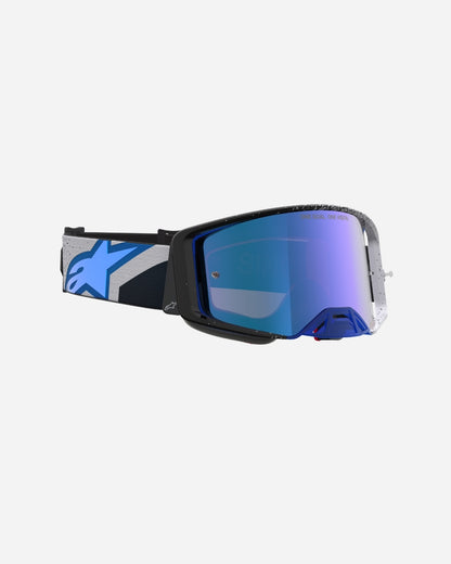 Alpinestars Supertech Hiten Goggles - Black/Blithe Blue/Mirror Blue