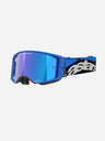 Masques Alpinestars Supertech Stream - Bleu/Miroir Bleu