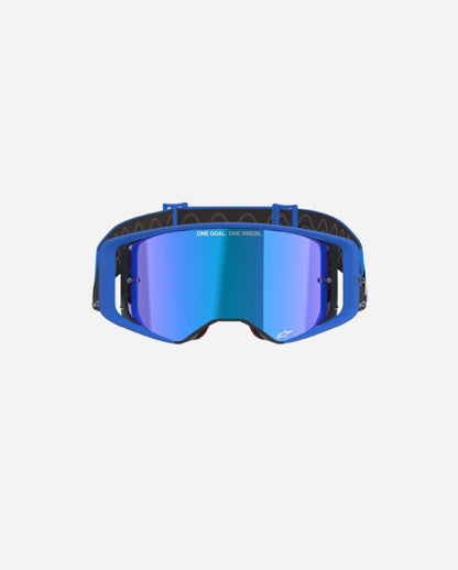 Masques Alpinestars Supertech Stream - Bleu/Miroir Bleu