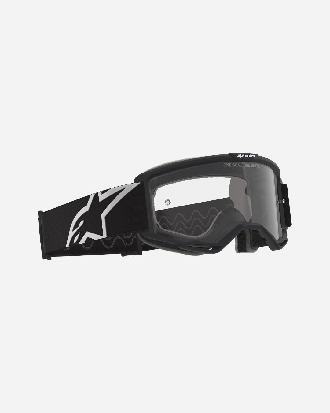 Alpinestars Vision OTG Goggles - Black/Grey/Clear