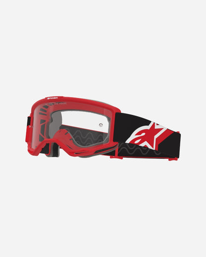 Alpinestars Vision OTG Goggles - Red/Black/Clear White