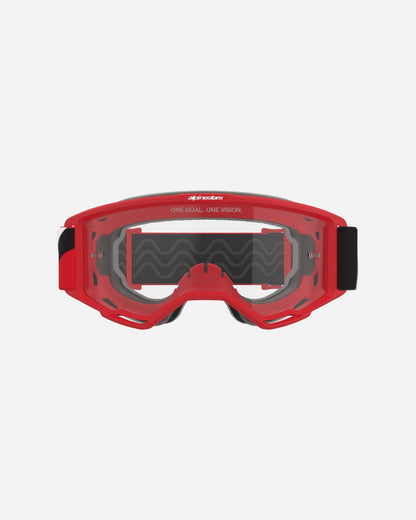 Alpinestars Vision OTG Goggles - Red/Black/Clear White