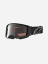 Alpinestars Supertech Vesta Goggles - Black Matte/Silver Mirror/Silver