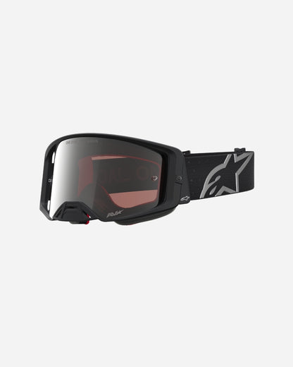 Alpinestars Supertech Vesta Goggles - Black Matte/Silver Mirror/Silver