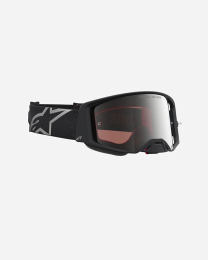 Alpinestars Supertech Vesta Goggles - Black Matte/Silver Mirror/Silver
