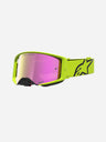 Alpinestars Supertech Vesta Goggles - Yellow Fluo/Black/Mirror Red