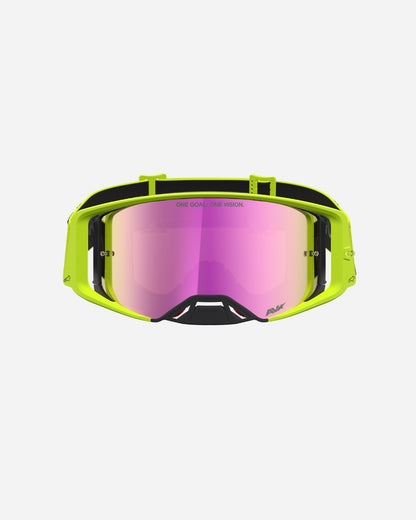 Alpinestars Supertech Vesta Goggles - Yellow Fluo/Black/Mirror Red