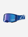 Alpinestars Supertech Vesta Goggles - Blithe Blue/White/Mirror Blue