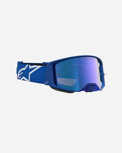 Alpinestars Supertech Vesta Goggles - Blithe Blue/White/Mirror Blue