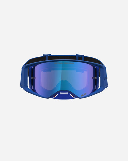 Alpinestars Supertech Vesta Goggles - Blithe Blue/White/Mirror Blue