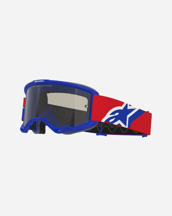 Alpinestars Vision Sand Goggles - Blue/Red/Dark Smoke White