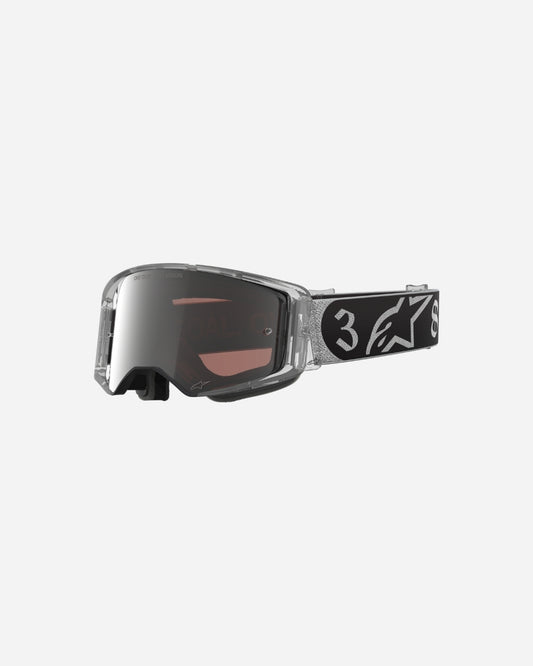 Masque Alpinestars DNGR38 XXV Édition limitée Supertech Vision - Argent/Noir