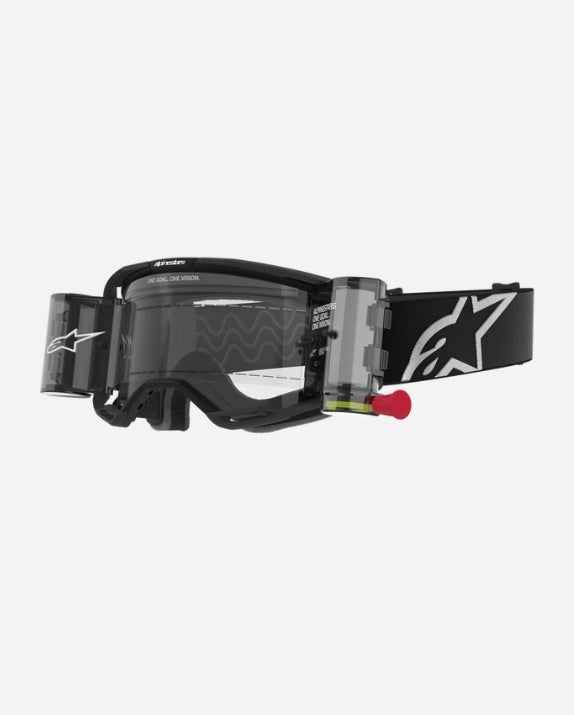 Occhiali Alpinestars Vision 8 Body - Nero/Trasparente Roll-Off