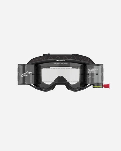 Masques Alpinestars Vision 8 Corp - Noir/Clair Roll-Off
