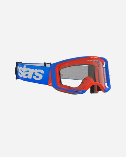 Masques Alpinestars Vision 8 Wordmark - Bleu/Rouge