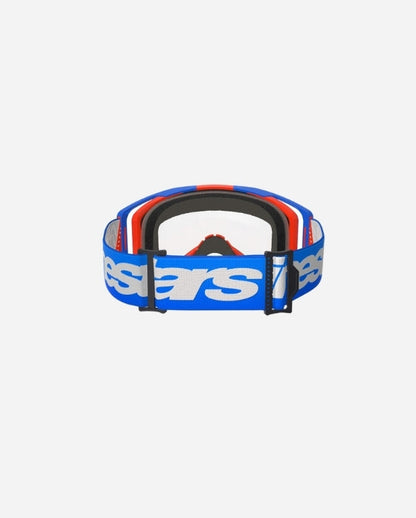 Masques Alpinestars Vision 8 Wordmark - Bleu/Rouge