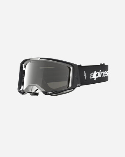 Alpinestars Vision 8 Amber Goggles - Black/Silver/Mirror Silver