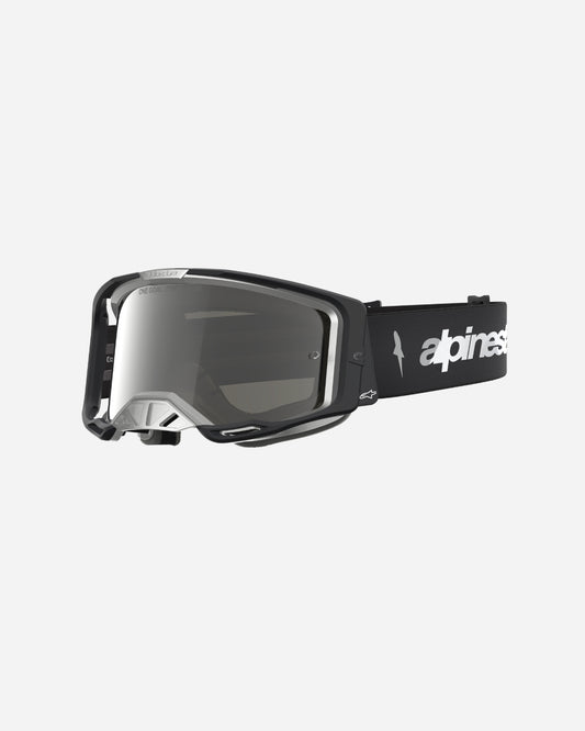 Alpinestars Vision 8 Amber Goggles - Black/Silver/Mirror Silver