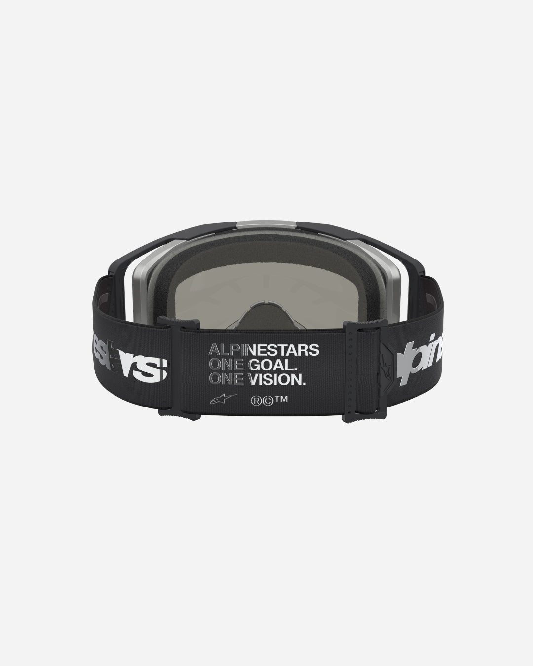 Alpinestars Vision 8 Amber Goggles - Black/Silver/Mirror Silver
