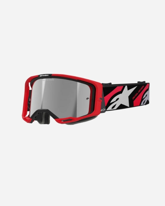Alpinestars Goggle Goggle Vision 8 Luar - Red/blk